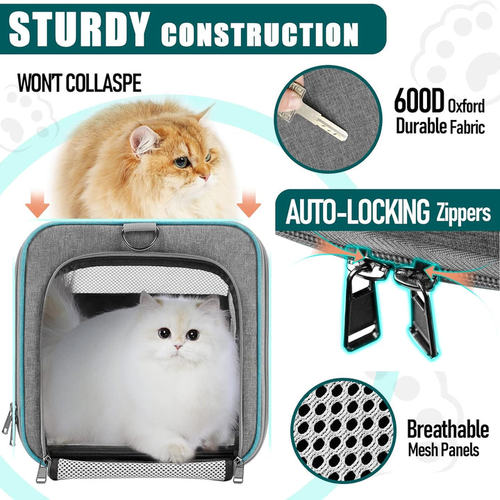 Furenvast - GAPZER Premium Pet Carrier for Large Cats and Sm