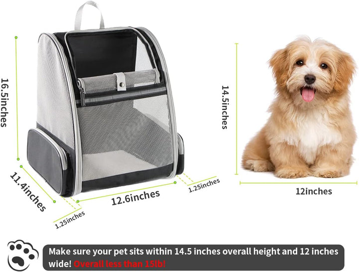 Furenvast - Texsens Deluxe Bubble Backpack Pet Carrier – Sle