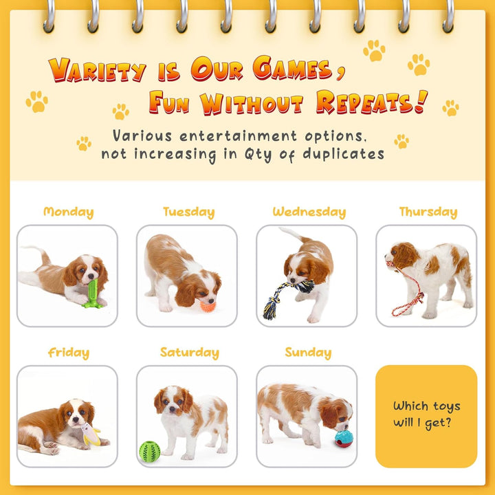 Furenvast - KIPRITII 25-Piece Puppy Dog Toy Set: Comprehensi