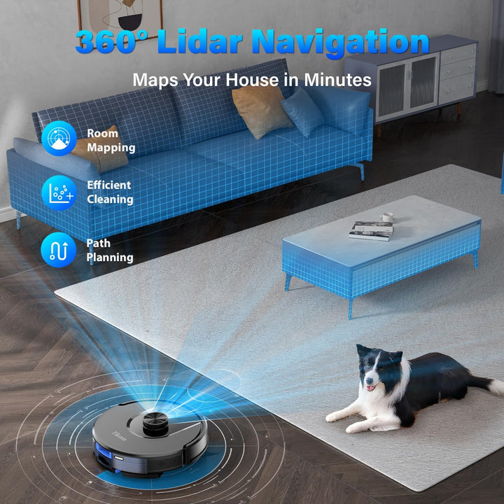 Furenvast - Tikom L8000 Robot Vacuum and Mop with Advanced L