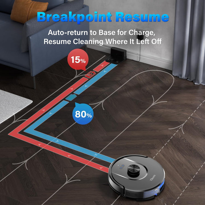 Furenvast - Tikom L8000 Robot Vacuum and Mop with Advanced L