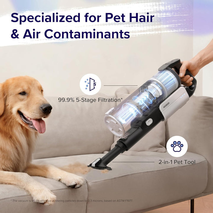 Furenvast - LEVOIT Cordless Stick Vacuum Cleaner: Tangle-Res