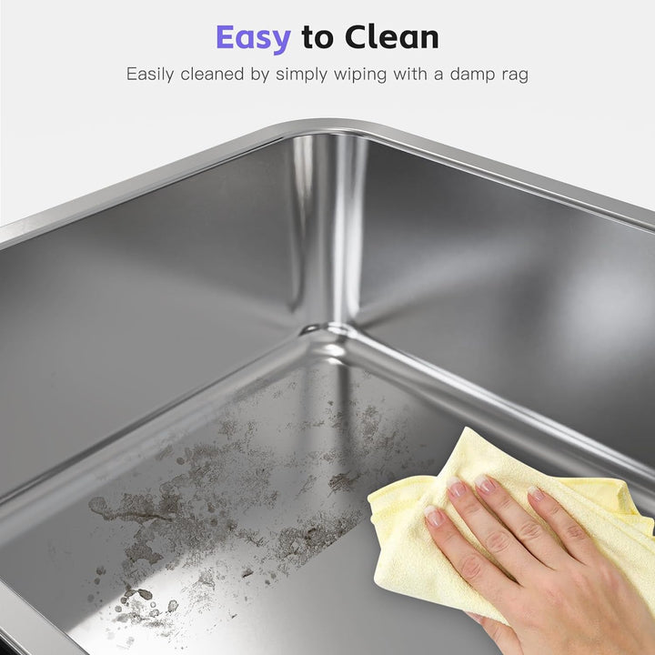 Furenvast - Suitfeel Extra Large Enclosed Stainless Steel Ca