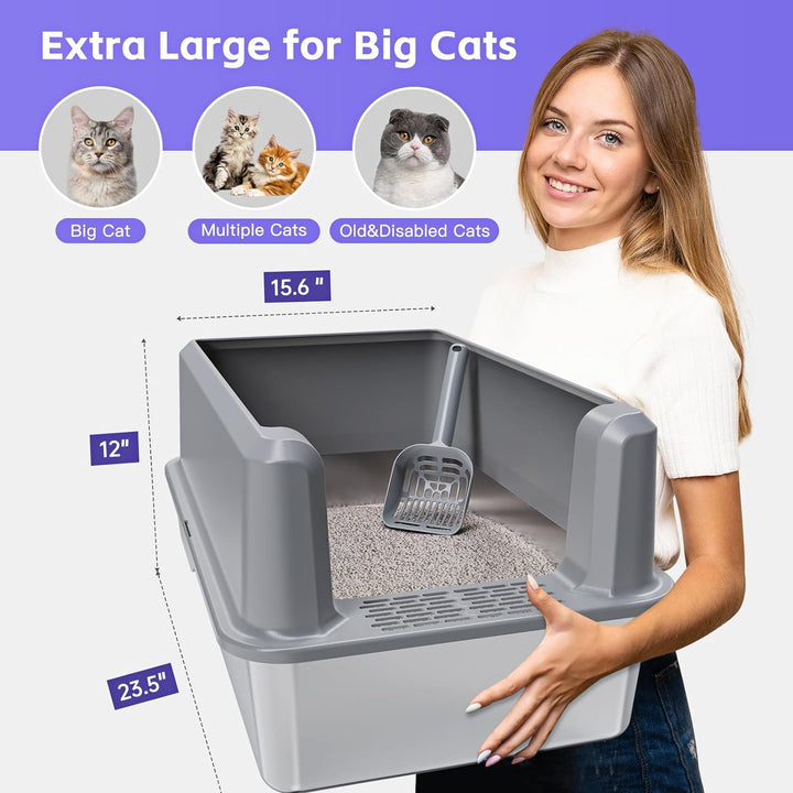 Furenvast - Suitfeel Extra Large Enclosed Stainless Steel Ca