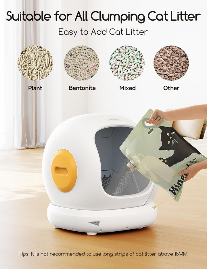 Furenvast - Meowant Self-Cleaning Cat Litter Box – 75L Extra