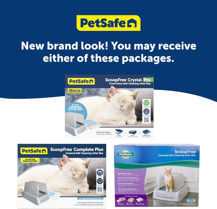 Furenvast - PetSafe ScoopFree Crystal Plus Front-Entry Self-