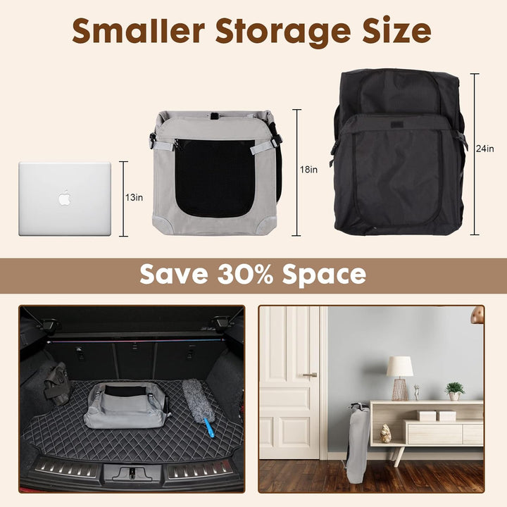 Furenvast - PEGIC Extra Large Soft-Sided Pet Carrier for Two