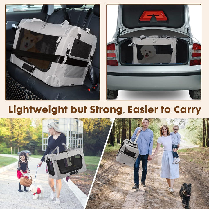 Furenvast - PEGIC Extra Large Soft-Sided Pet Carrier for Two