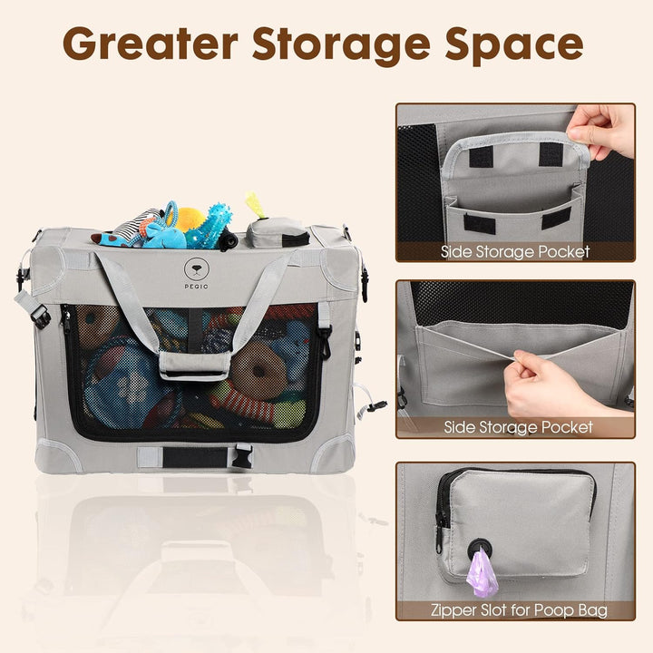 Furenvast - PEGIC Extra Large Soft-Sided Pet Carrier for Two