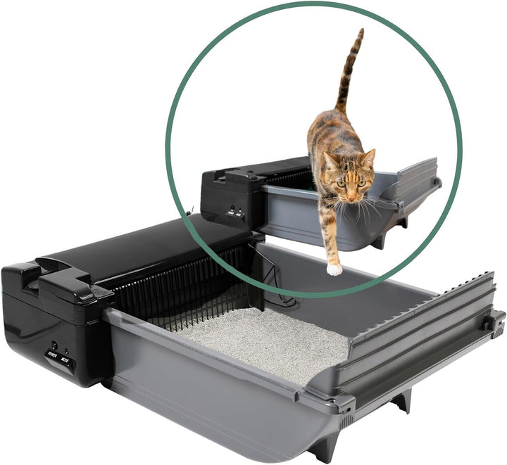 Furenvast - Pet Zone Smart Scoop Self-Cleaning Cat Litter Bo