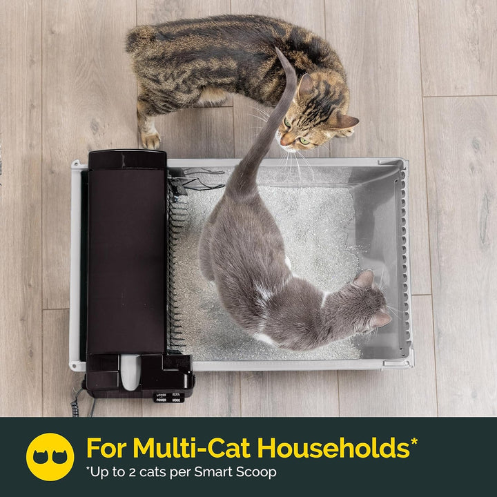 Furenvast - Pet Zone Smart Scoop Self-Cleaning Cat Litter Bo