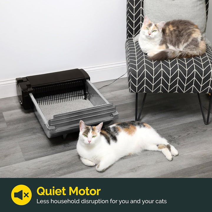 Furenvast - Pet Zone Smart Scoop Self-Cleaning Cat Litter Bo