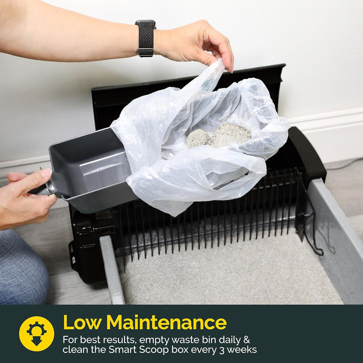 Furenvast - Pet Zone Smart Scoop Self-Cleaning Cat Litter Bo