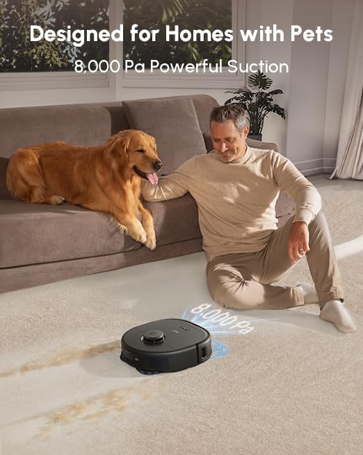 Furenvast - eufy X10 Pro Omni Robot Vacuum & Mop, 8,000 Pa S