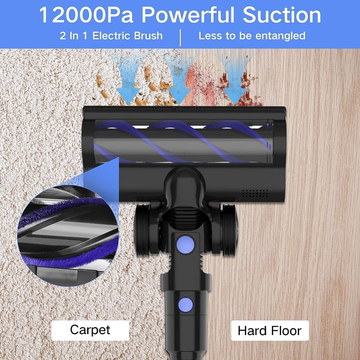 Furenvast - WOWGO 6-in-1 Cordless Vacuum Cleaner: Versatile 