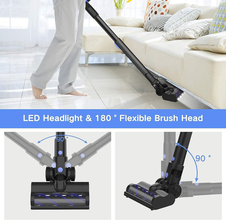 Furenvast - WOWGO 6-in-1 Cordless Vacuum Cleaner: Versatile 