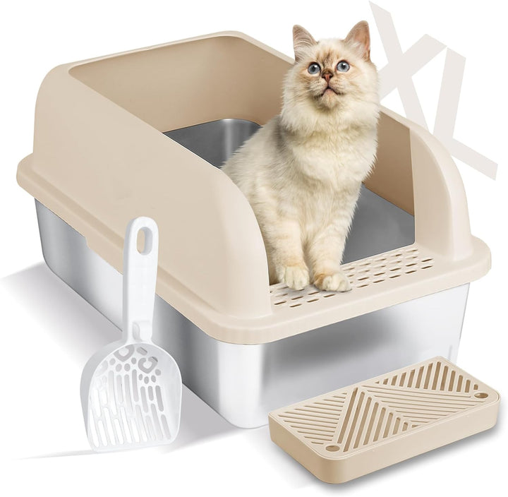 Furenvast - Chenove Extra-Large Stainless Steel Cat Litter B