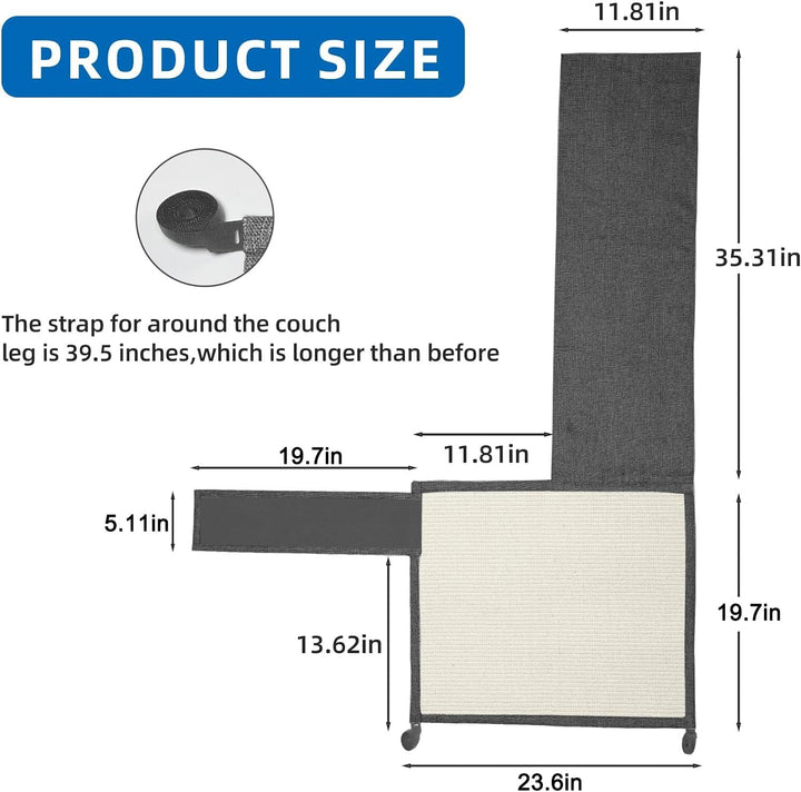 Furenvast - Oroonoko Natural Sisal Furniture Protector for C