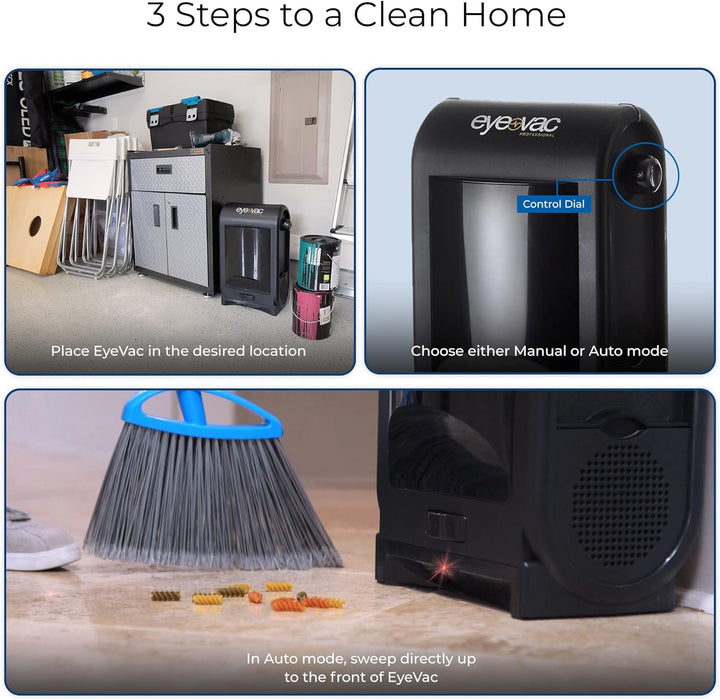 Furenvast - EyeVac Pro Touchless Canister Vacuum: Powerful a