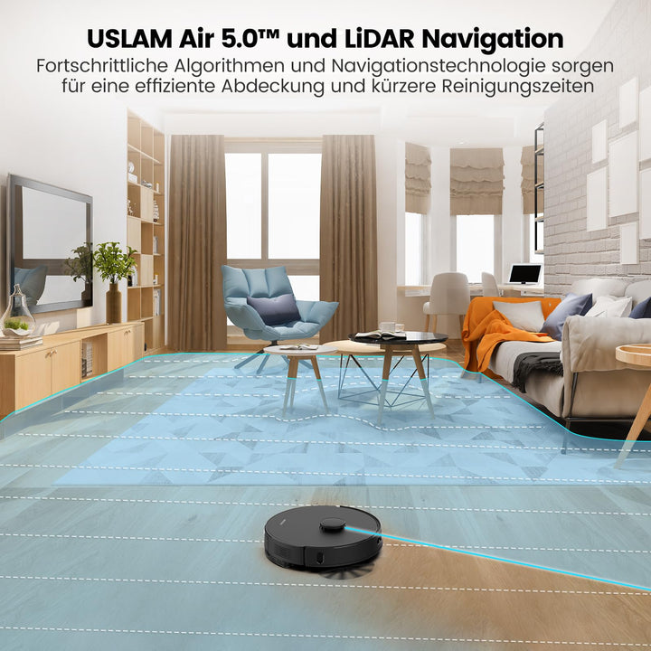 Furenvast - AIRROBO T20+ Saugroboter mit Wischfunktion, 3,5L