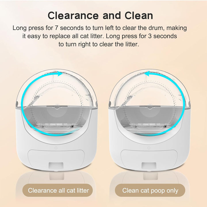 Furenvast - Smart Self-Cleaning Cat Litter Box with App Cont