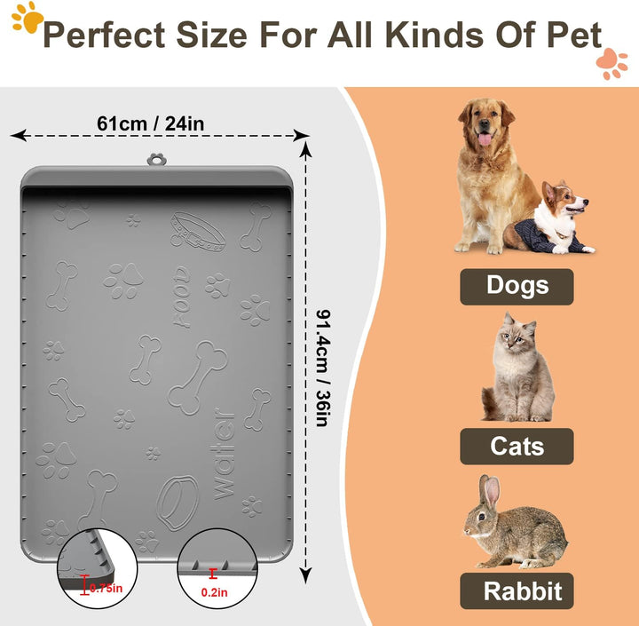 Furenvast - Carry360 Premium Silicone Dog Feeding Mat - Extr