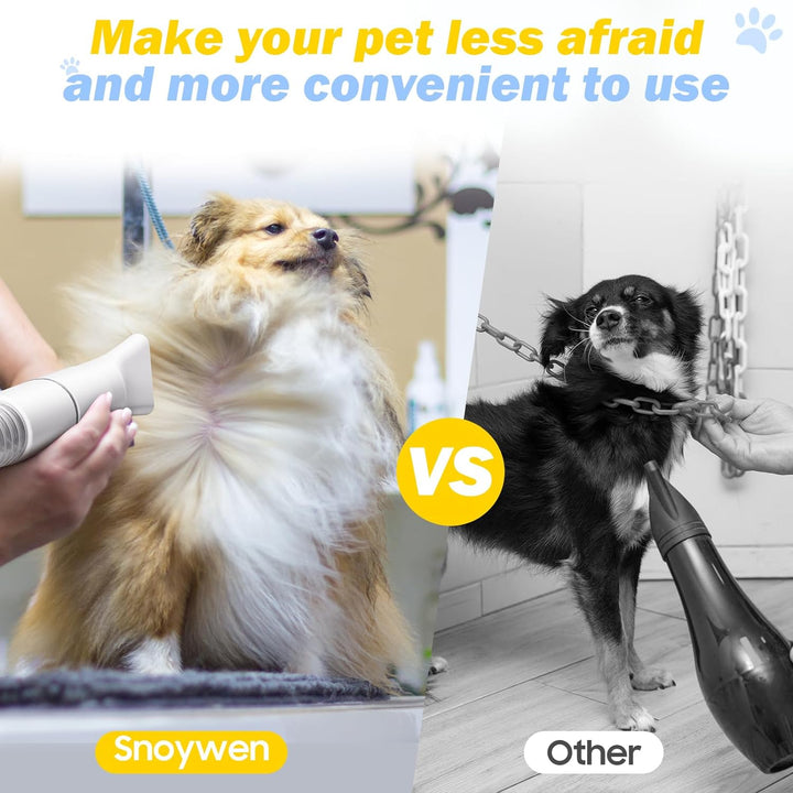 Furenvast - SNOYWEN 3-in-1 Dog Grooming Kit with Vacuum, Hai