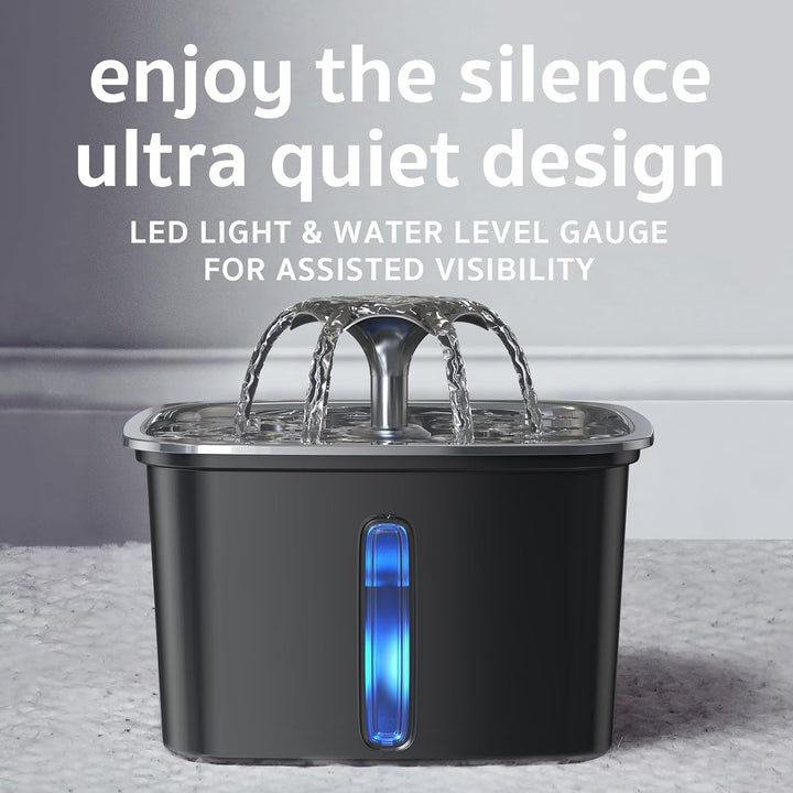 Furenvast - Veken Award-Winning Stainless Steel Pet Water Fo