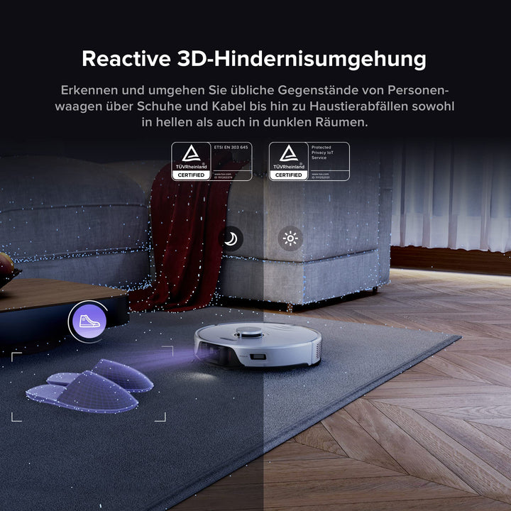 Furenvast - Roborock S8 Pro Ultra Saugroboter mit Wischfunkt