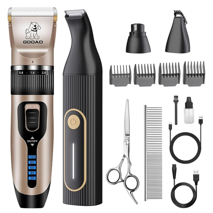 Furenvast - Rechargeable, Low-Noise Clippers with Nail Grind