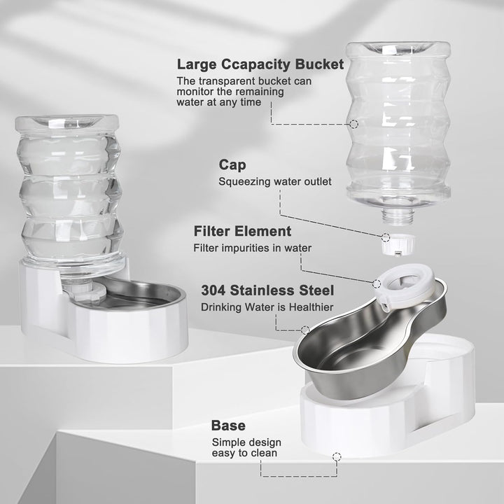 Furenvast - RIZZARI 6L Automatic Pet Water Dispenser - Stain