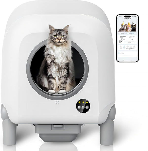 Furenvast - ZeaCotio X-Large Automatic Self-Cleaning Cat Lit