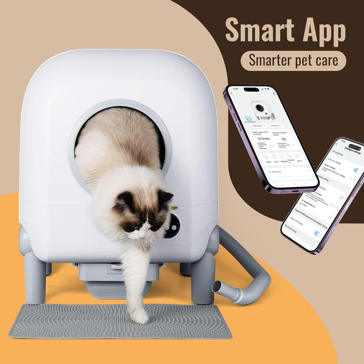 Furenvast - ZeaCotio X-Large Automatic Self-Cleaning Cat Lit