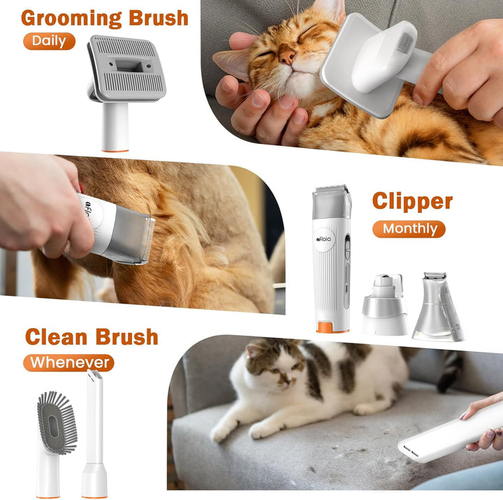 Furenvast - Afloia Pro Pet Grooming Kit with Vacuum – Comple